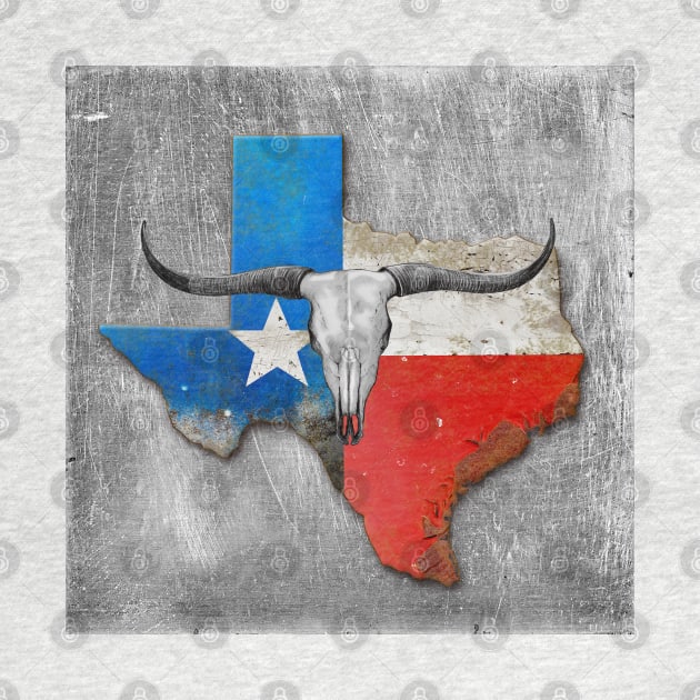 Longhorn Texas Map by Dual Rogue